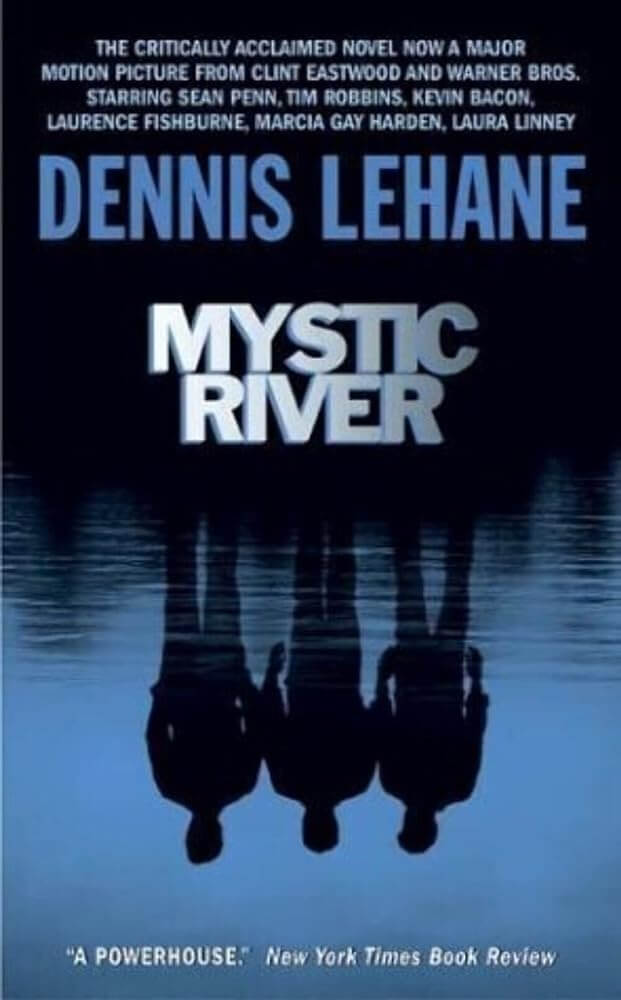 Mystic River paperback book cover by Dennis Lehane - crime novel in very good condition