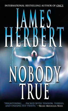 Nobody True paperback book cover - thriller novel in very good condition