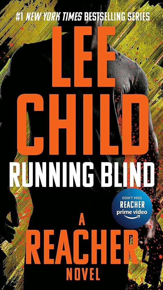 Running Blind by Lee Child - Jack Reacher Thriller | Used Books at Donna's Book Corner