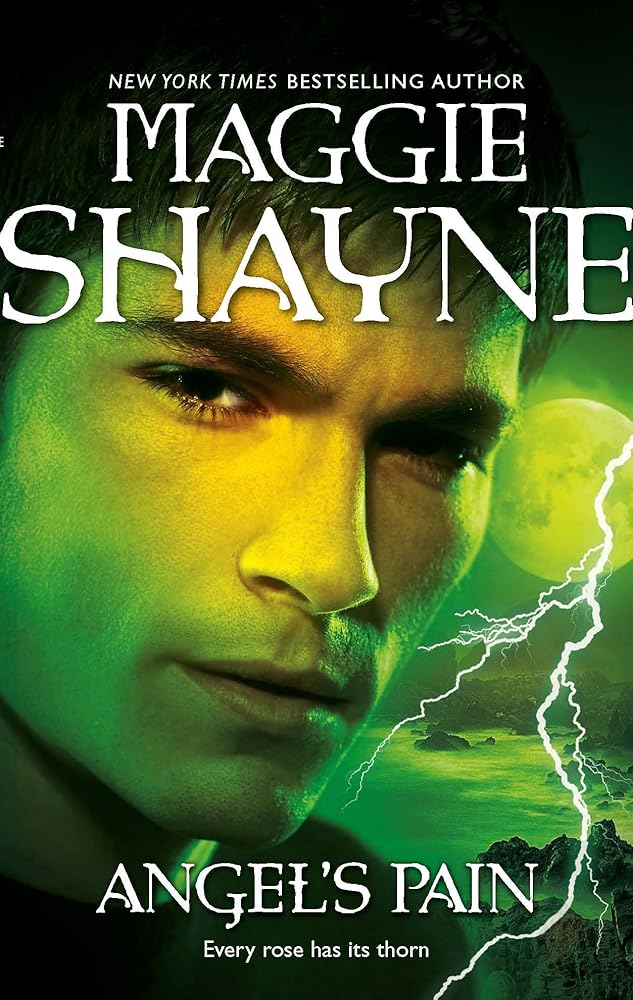 Angel's Pain Maggie Shayne vampire romance book cover Wings in the Night series