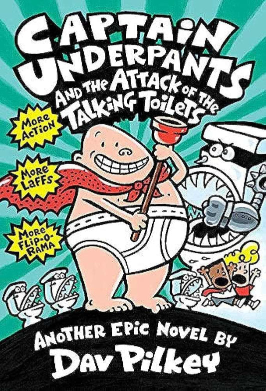 Captain Underpants and the Attack of the Talking Toilets - Donna's Book Corner & More