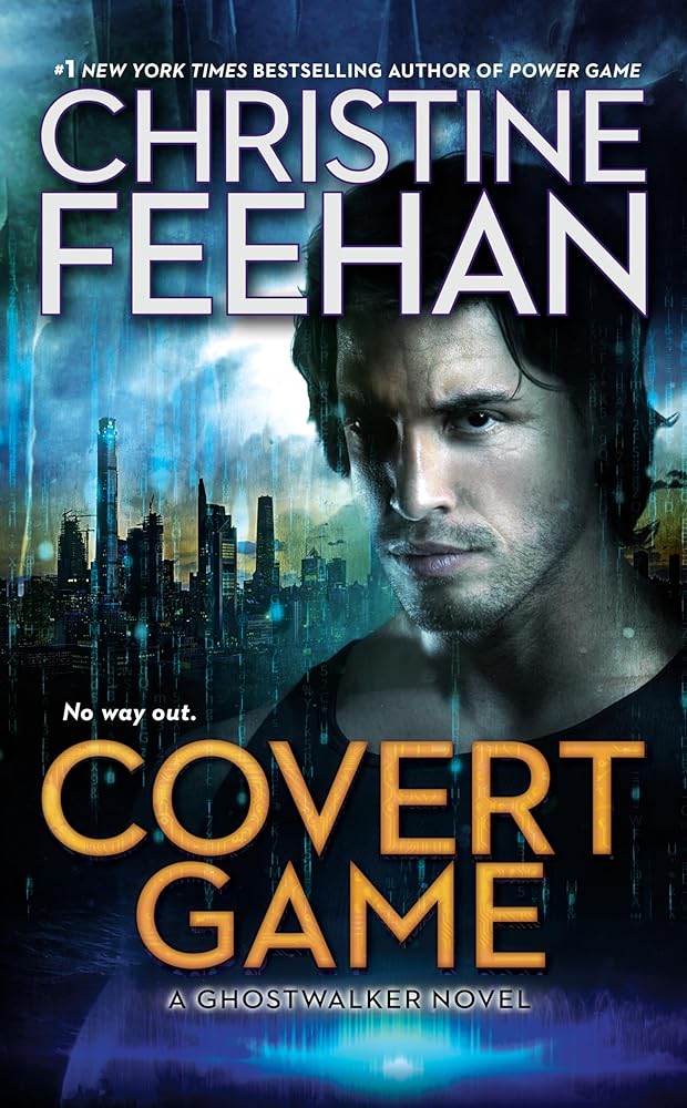 Covert Game by Christine Feehan - GhostWalker military thriller book cover featuring paranormal romance