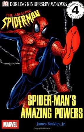 pider-Man's Amazing Powers DK Level 4 Educational Reader Book