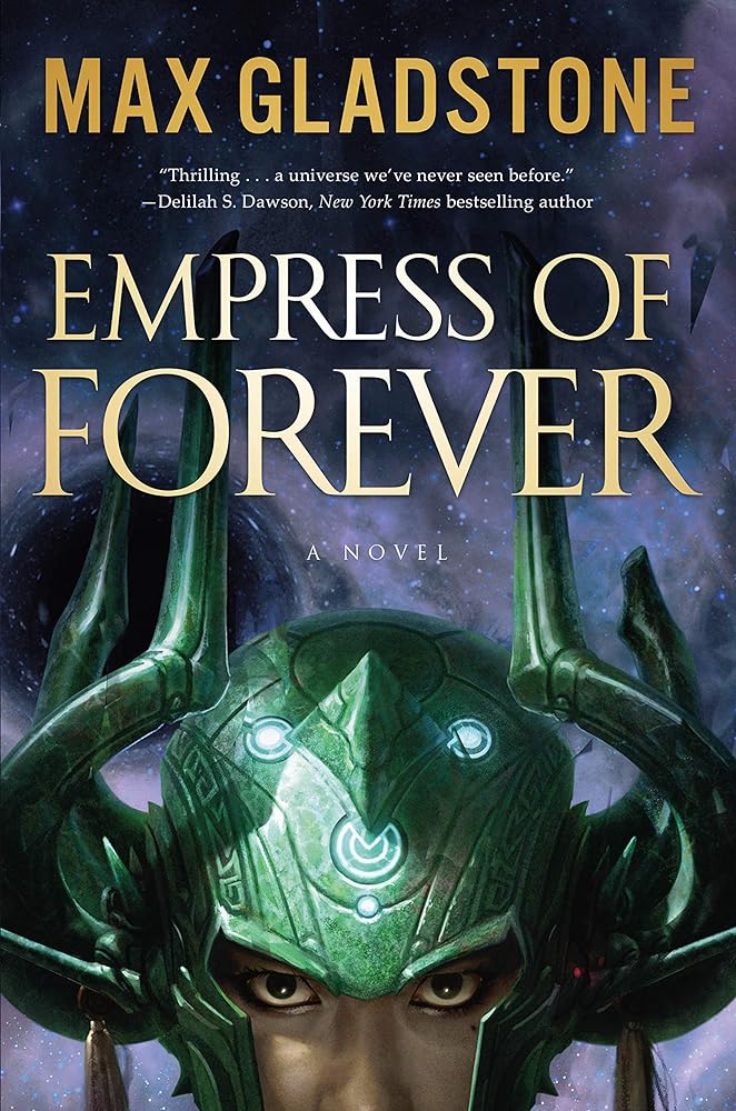Empress of Forever novel book cover - epic space opera science fiction adventure
