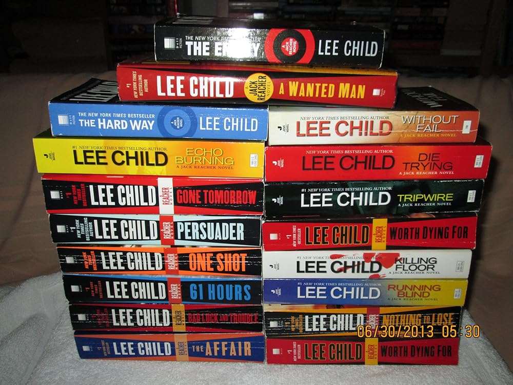 Killing Floor by Lee Child - Jack Reacher Book 1 paperback cover showing title and author