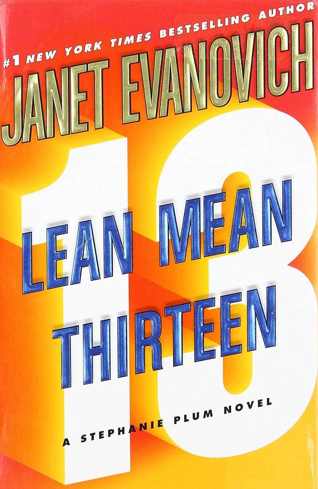 Lean Mean Thirteen by Janet Evanovich - Used Hardcover Book Cover - Stephanie Plum Mystery Series Book 13