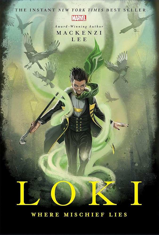 Loki Where Mischief Lies Marvel book cover - used young adult fantasy paperback in like-new condition

