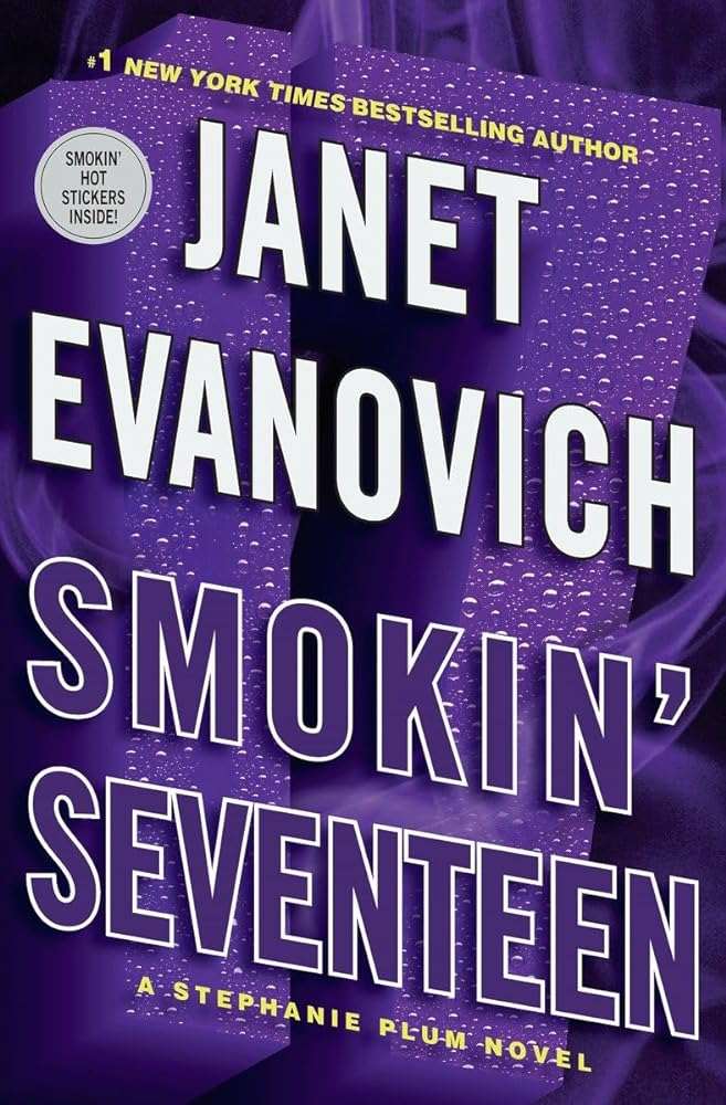 Smokin' Seventeen by Janet Evanovich - Used Hardcover Book Cover - Stephanie Plum Mystery Series Book 17