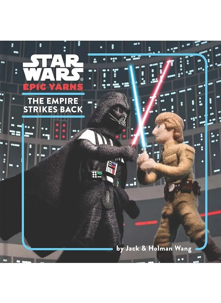 Star Wars Epic Yarns The Empire Strikes Back baby board book cover featuring needle-felted characters in very good condition