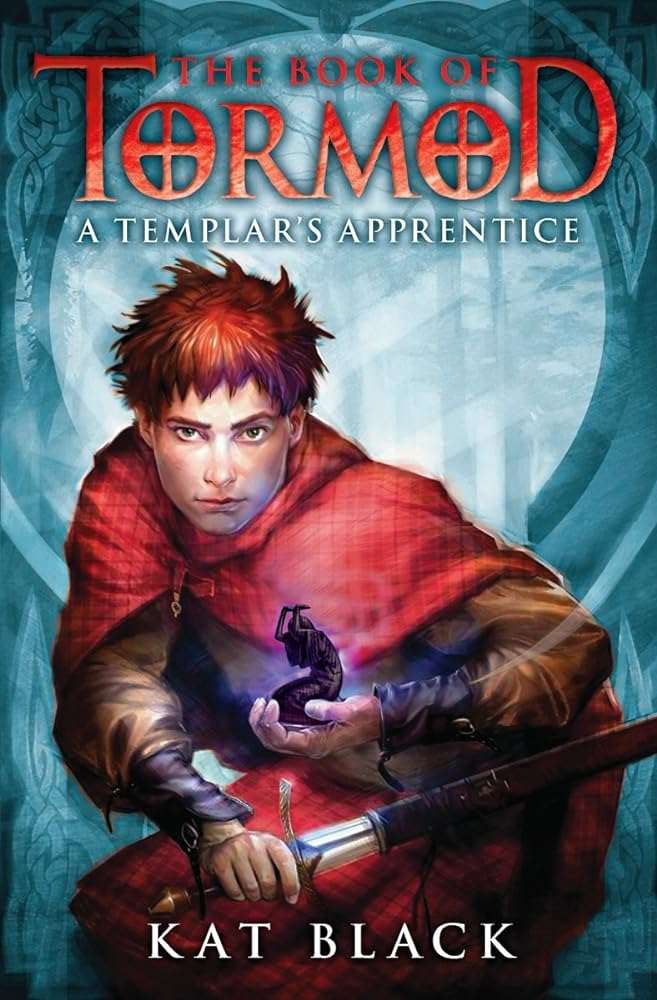 Book of Tormod #1 teen historical fantasy book cover by Kat Black - used Templar adventure paperback in like-new condition