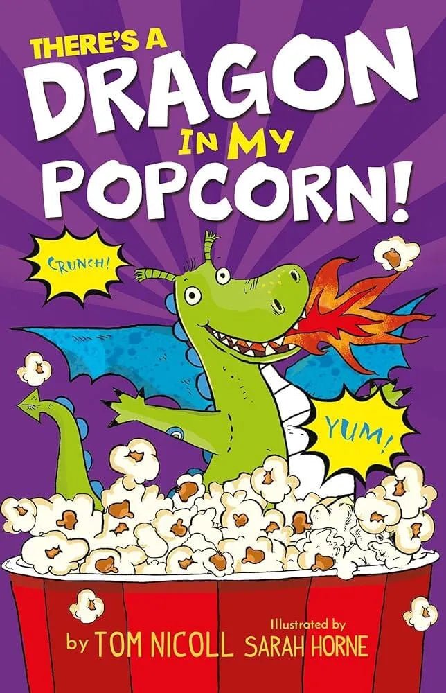 There's a Dragon in my Popcorn - Donna's Book Corner & More