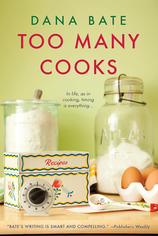Too Many Cooks book cover - savory romance novel with love and laughter themes