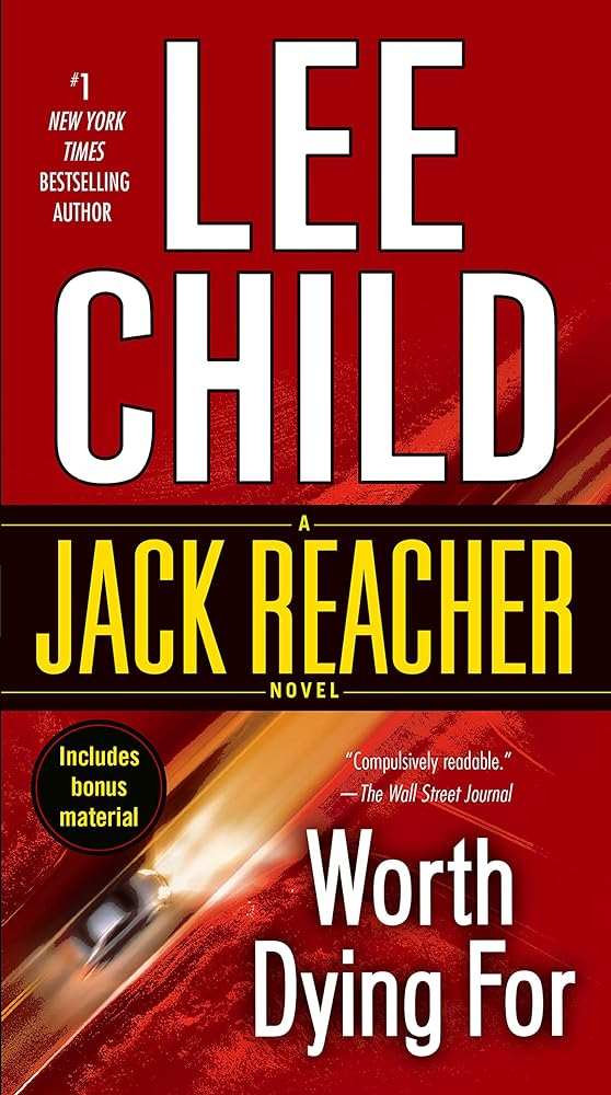 Worth Dying For by Lee Child - Jack Reacher Thriller | Used Books at Donna's Book Corner